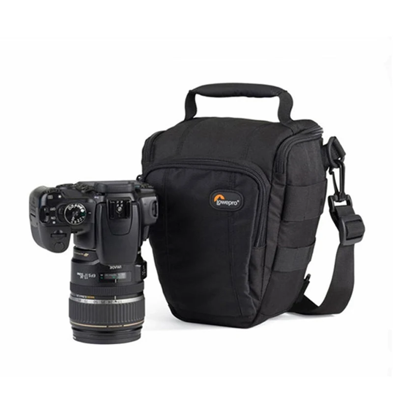 Lowepro bolsa tipo bandolera para cámara con cubierta impermeable, Zoom 50  AW, envío rápido|slr camera shoulder bag|camera shoulder baglowepro  toploader zoom - AliExpress