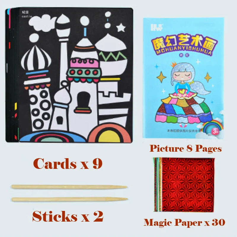 DIY Magic Transfer Painting Crafts 6