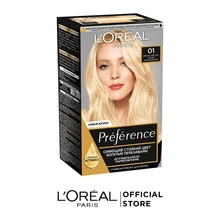L'Oreal Paris Стойкая краска для волос "Preference", оттенок 01, Светло-светло-русый натуральный