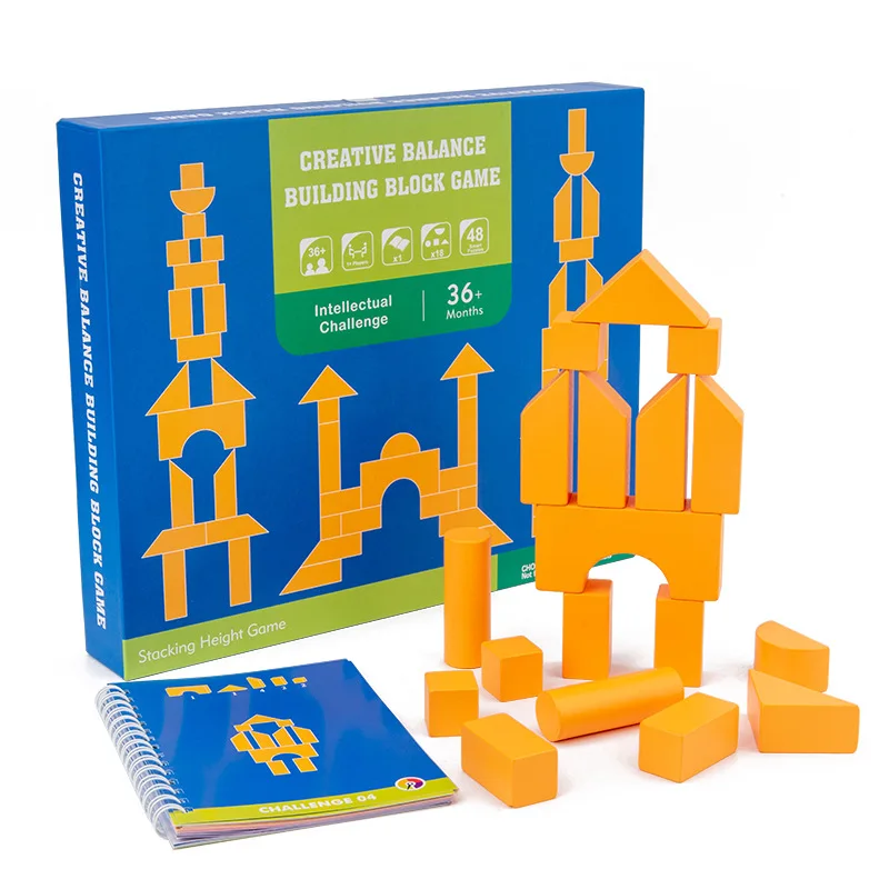 

Intelligence Kids Toy Wooden 3D Puzzle Jigsaw Tangram for Children Baby Cartoon Puzzles Montessori Educational Learning Toys