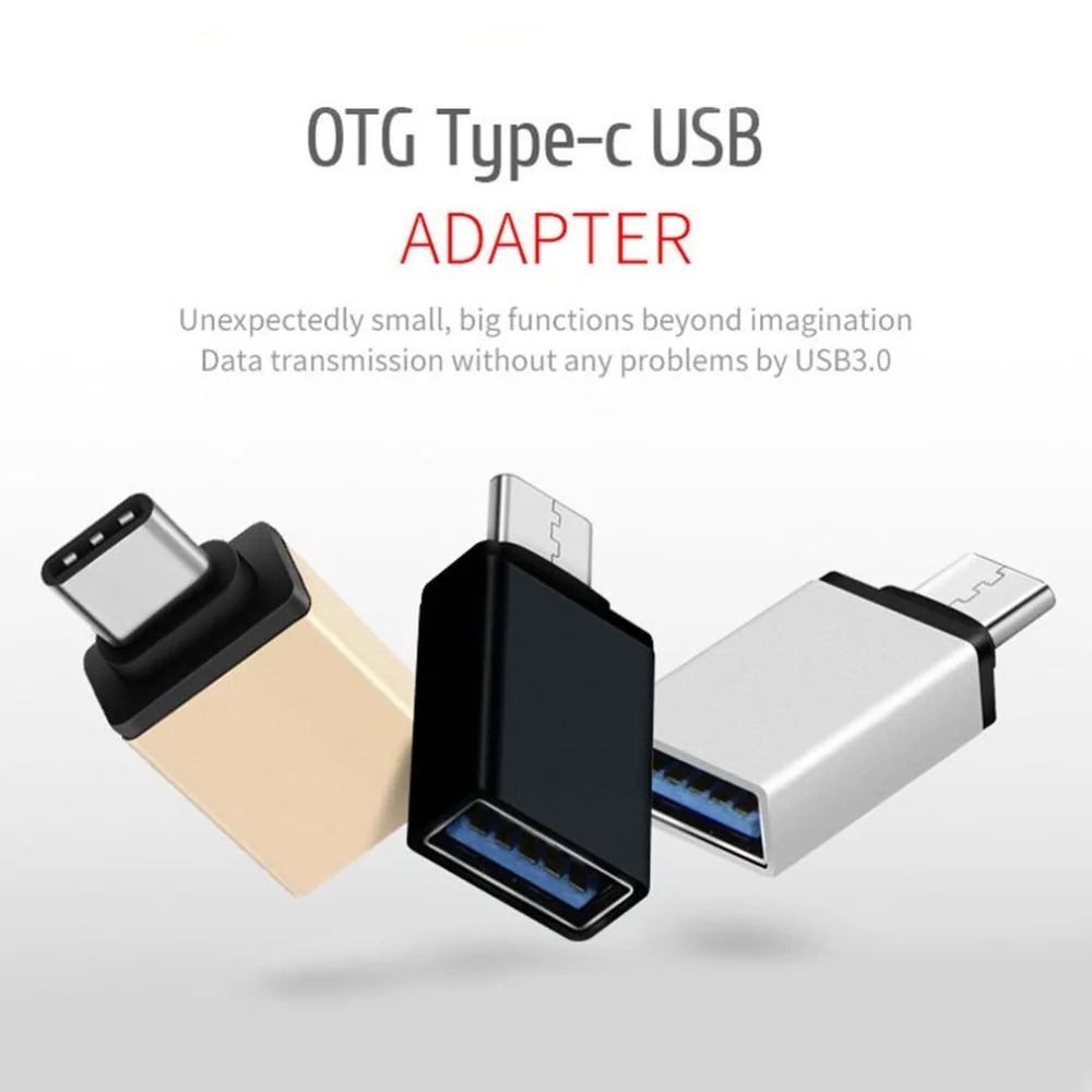 Usb type C OTG адаптер USB 3,1 к USB 3,0 OTG type-C конвертер для Macbook samsung S10 s9 huawei USB-C разъем