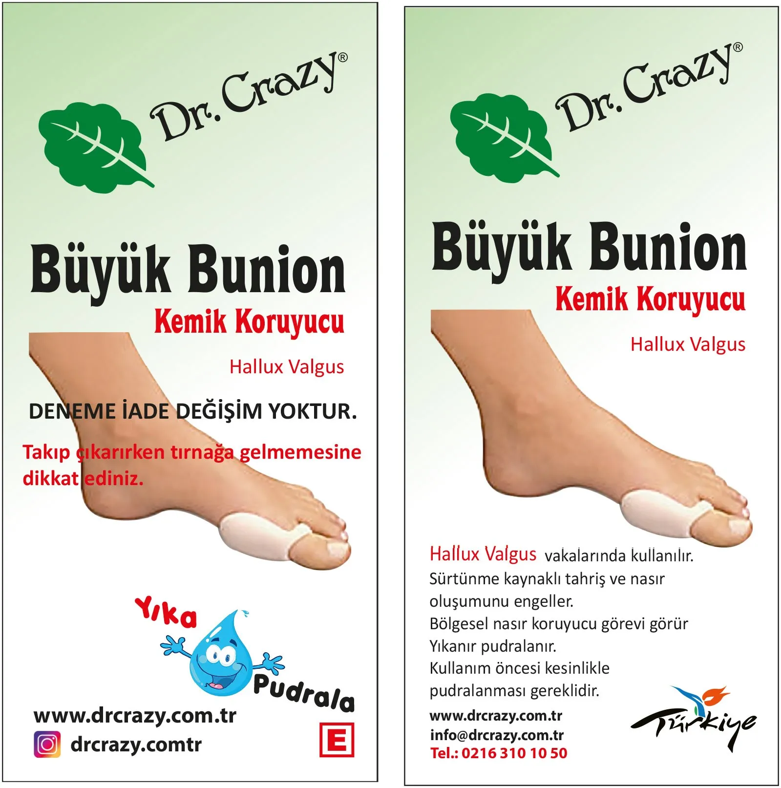 Доктор Crazy Big Bunion Regional костной и мозолей протектор