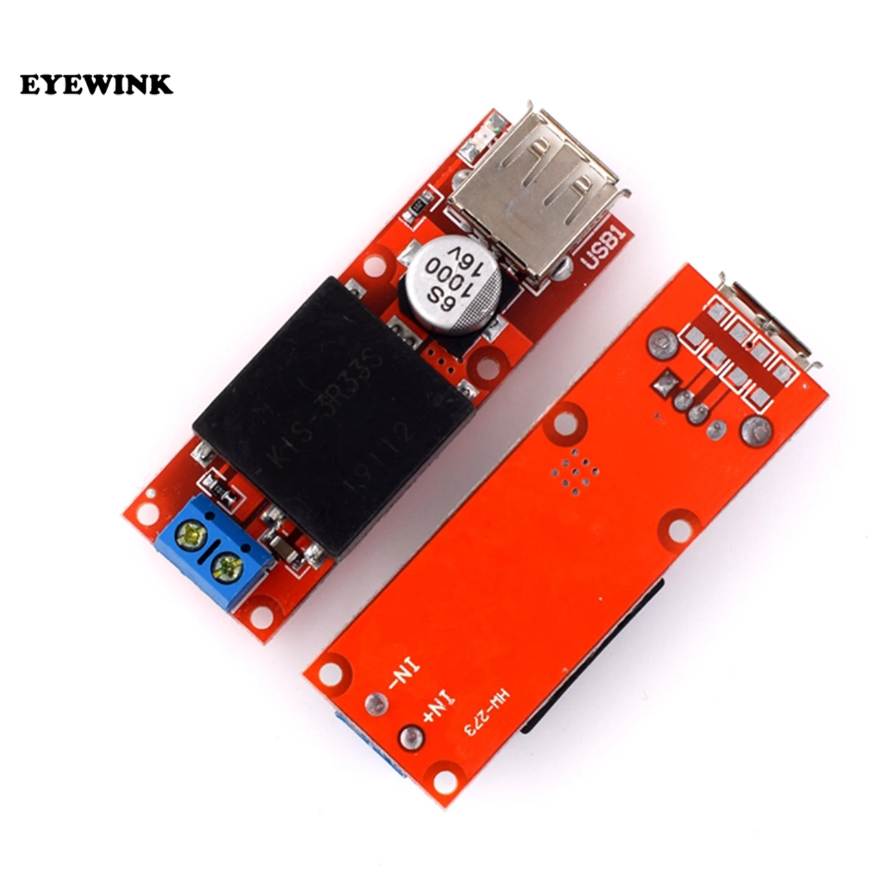 1pcs 5v Usb Output Converter Dc 7v24v To 5v 3a Step Down Buck Kis3r33s