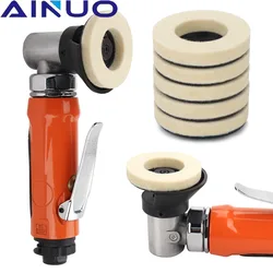 Disques de polissage en laine 2 pouces/3 pouces, pour meuleuse d'angle, disque de polissage pour feutre, Kit pour métal, marbre et verre, 1 pièce 