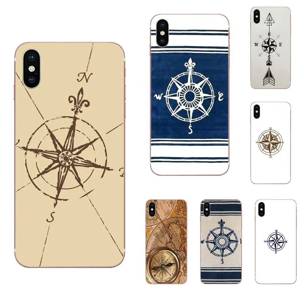 Soft Design Phone California Compass Popular For Huawei Honor 4C 5A 5C 5X 6 6A 6X 7 7A 7C 7X 8 8C 8S 9 10 10i 20 20i Lite Pro | Мобильные