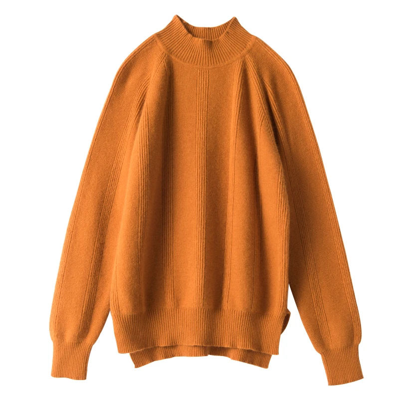 

2019 Hot sale New Women's Cashmere Sweater Pullovers Female O-Neck Long Sleeve Knitted Sweater Solid color Slim Jumper