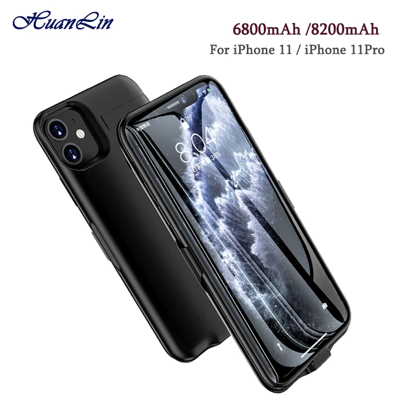 Новое зарядное устройство чехол для iPhone 11 / 11Pro 6800 mAh Портативный внешний