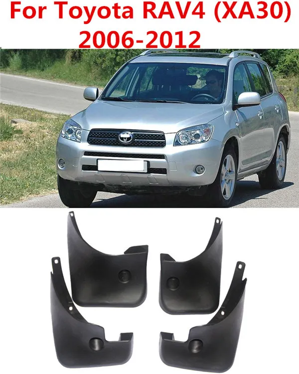 Автомобильный брызговик s для Toyota RAV4 2006 2007 2008 2009 2010 2011 2012 2013- брызговики брызговик крыло брызговиков - Цвет: RAV4 2006-2012