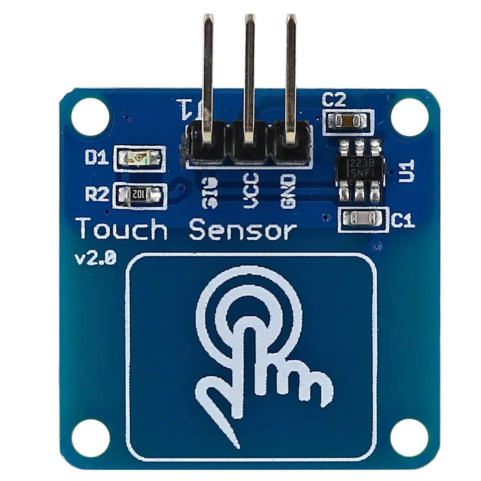 Touch Sensor Touch Switch Module TTP223B Digital Capacitive Touch module Increase the Filter Circuit More Stable for Arduino image 1