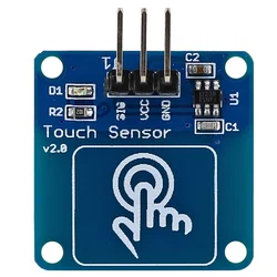 Módulo de Interruptor táctil con Sensor táctil TTP223B, módulo táctil capacitivo Digital, aumenta el circuito de filtro más estable para Arduino