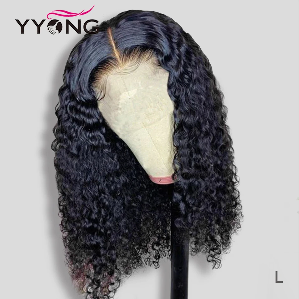 YYONG 6x1 Topline Lace & 13x4 кружевные передние человеческие волосы бразильские волнистые