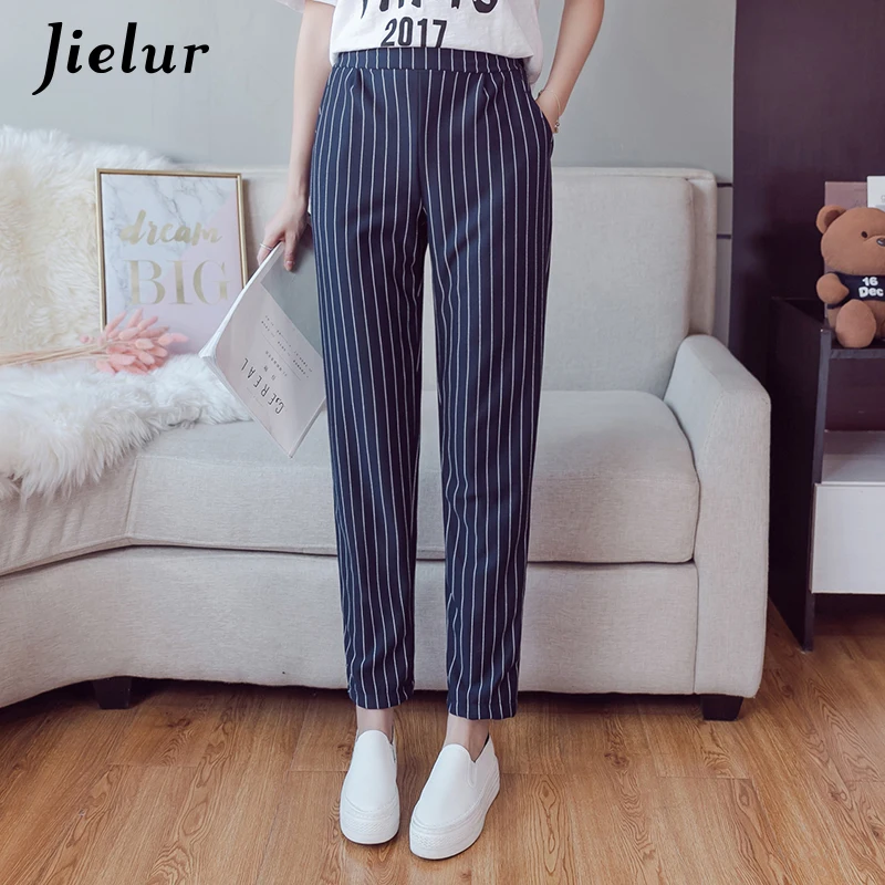 Striped pants ladies Clearance