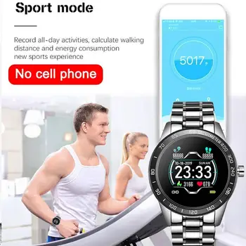 

New smart watch men Waterproof sport For Heart rate monitor Blood pressure function smartwatch Fitness tracker
