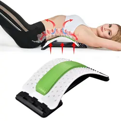 Массажер для спины растягиватель фитнес-массажер оборудование растягивающийся расслабляющий носилки поясничная поддержка боль в спине
