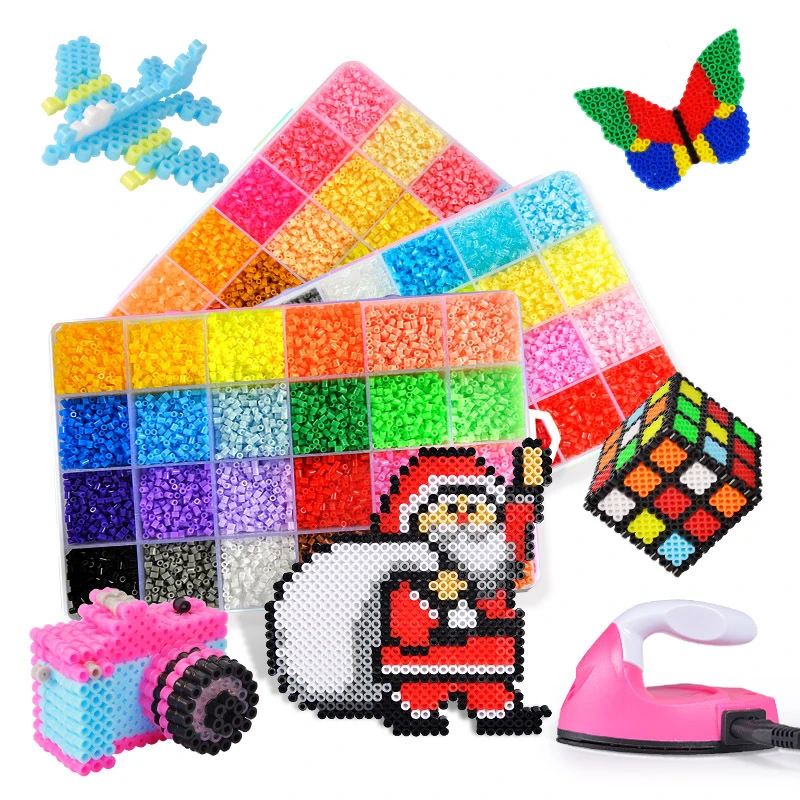 Набор игрушек Perler 24 цвета/коробка 2 6 мм стандартный 3D пазл игрушка сделай сам для