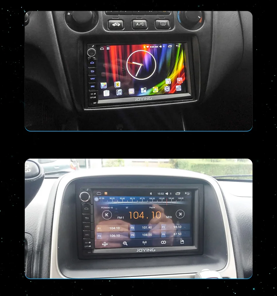 Android автомобильное радио головное устройство Универсальный 2 din 7 дюймов сенсорный экран стерео для Honda/Nissan/Toyota gps HD Автомобильный мультимедийный плеер