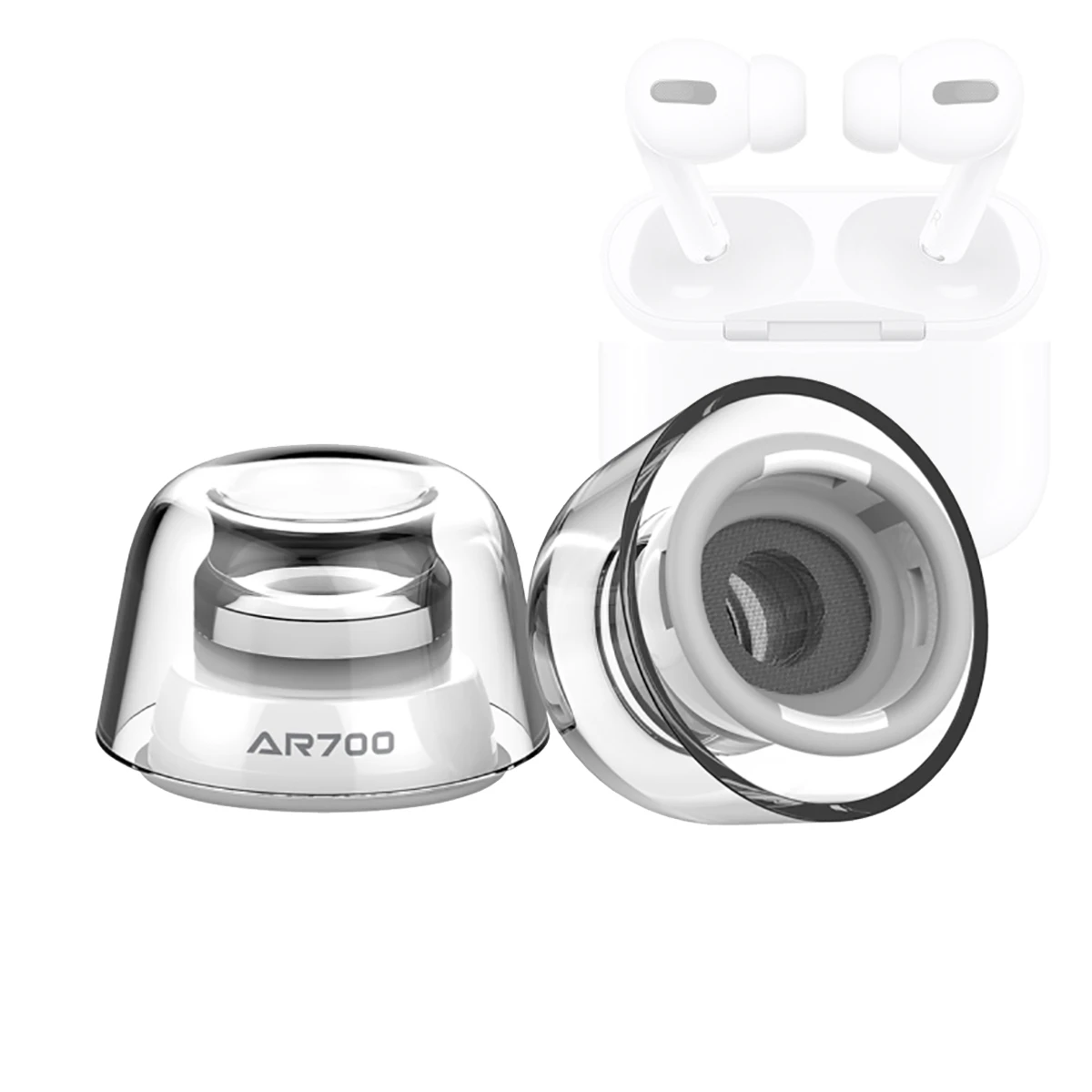 Latex Ear Tips For Apple Airpods Pro Eartips Tws Earbuds Tips Antislip Avoid Falling Off Skin