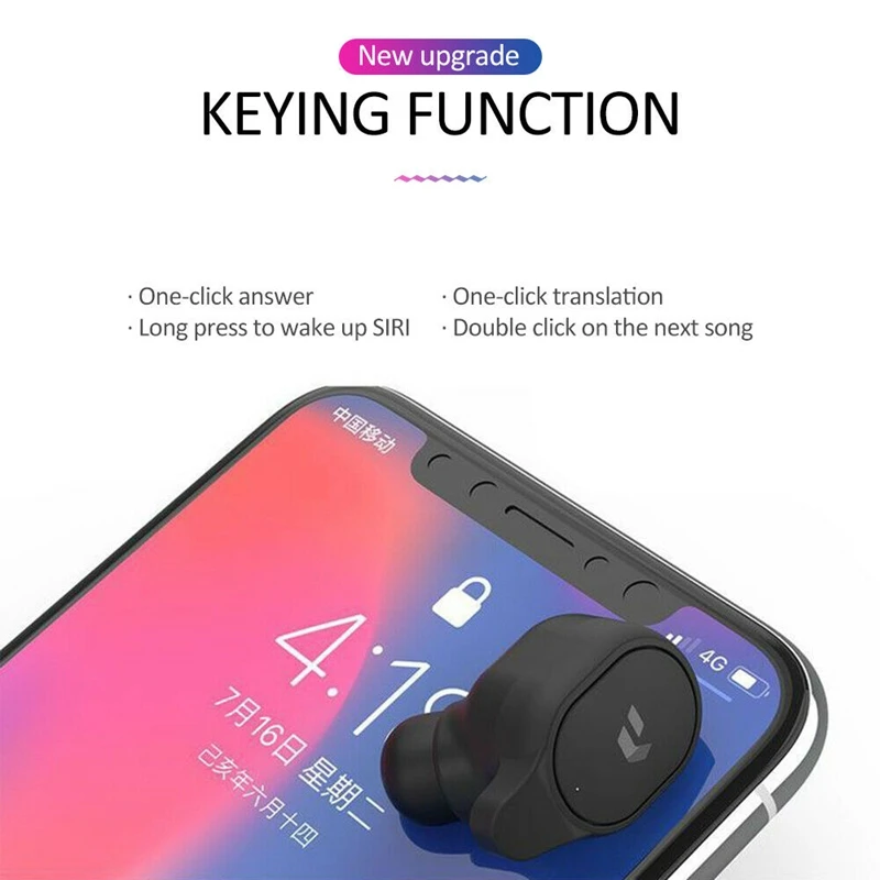 Смарт-Беспроводная bluetooth-гарнитура Peiko-голосовой переводчик в реальном времени на 33 языка