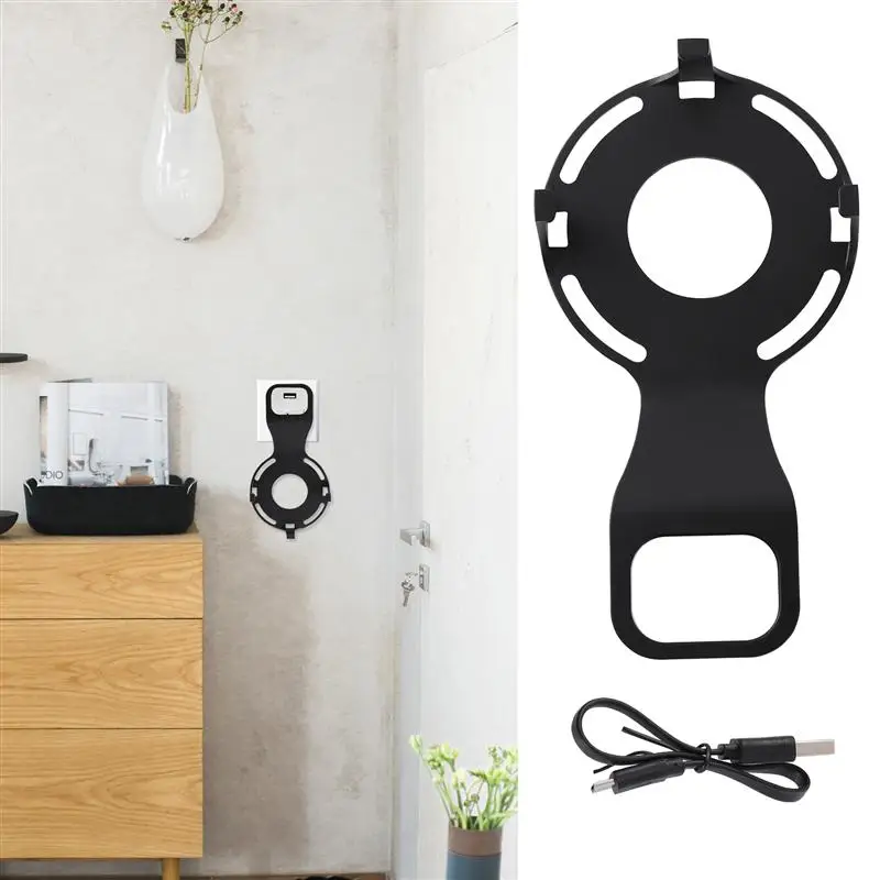 

For Amazon Alexa Echo Dot 2 Generation 2 Wall Mount Hanger Holder Stand Bracket And Other Round Voice Assistants
