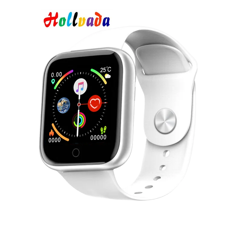 Hollvada спортивные часы GM20 водонепроницаемые Bluetooth Смарт-часы для samsung huawei Xiaomi Apple Напоминание о звонках умные часы pk B57 B58 - Цвет: white