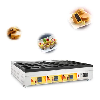 

Electric 48 Holes Taiwan Car Wheel Shaped Red Bean Cakes Maker 220v 110v Obanyaki Machine Baker Iron Making Pan