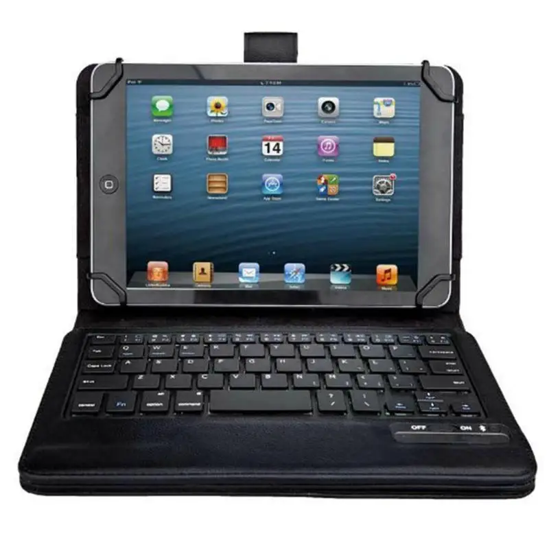 

Portablet Keyboard Wireless Bluetooth 3.0 Table PU Strong Compatibility Sweat Heat Absorption for Android with Leather Case