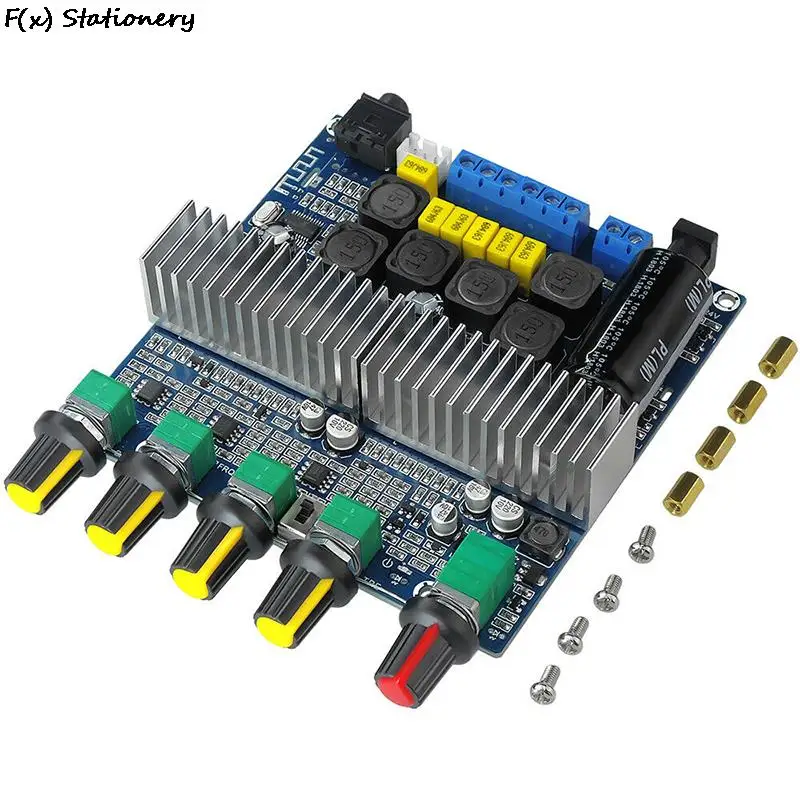TPA3116 2.1 Subwoofer Bluetooth Amplifier Digital Audio Board 50W*2+100W Bass AUX For Speaker DIY 2021 New | Электроника