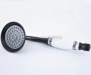 

Black Oil Rubbed Bronze Bathroom Handheld Shower Head for Shower Faucet Hand Spray Lhh073