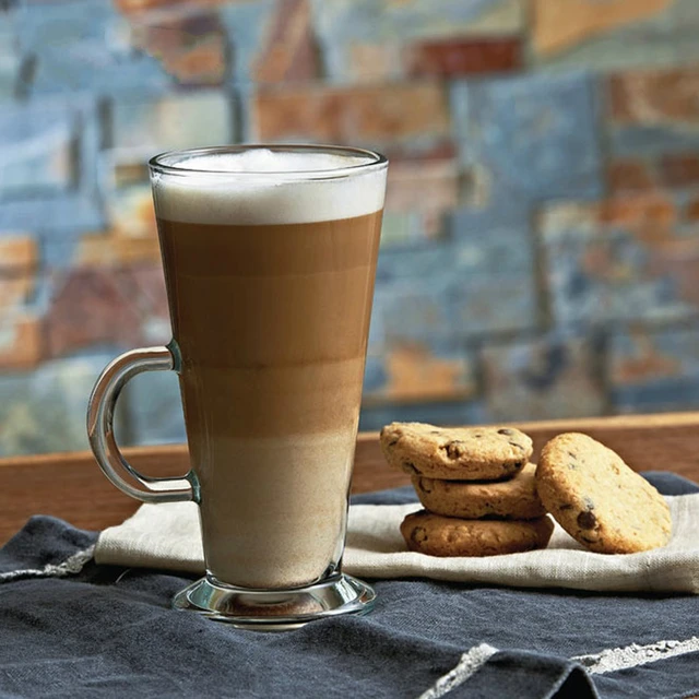 Tall Latte Macchiato Glass