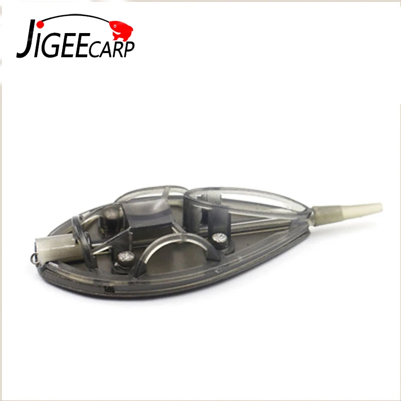 

JIGEECARP 1PC 100g Method Feeder Fishing Carp FeederCarp Fishing Feeder Lead Sinker Lead Pesca Feeder Fishing Accessories Tools