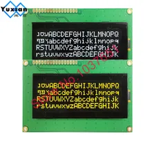 OLED 20*4 2004 oled дисплей 5v Цвет: желтый, белый и черный молотый 16pin LEC2041