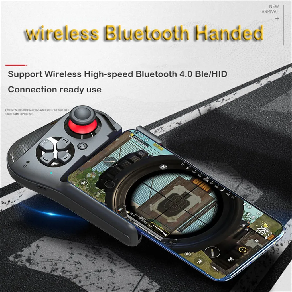 Вы уверены, что не нажимаете? Беспроводной bluetooth-контроллер с одной рукой для Android IOS Pubg Gamepad