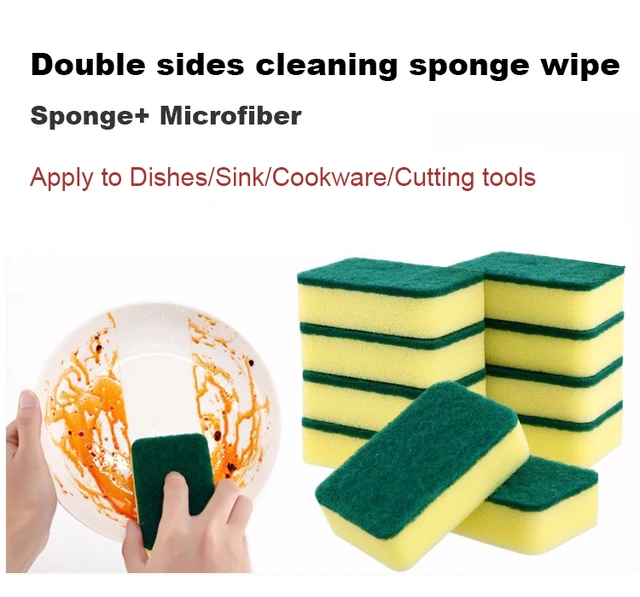 Fais Du Multifunction Silicone Sponge Dish Kitchen Supplies Household  Cleaning Brush Dishwashing Sponge Cleaning Tools - AliExpress