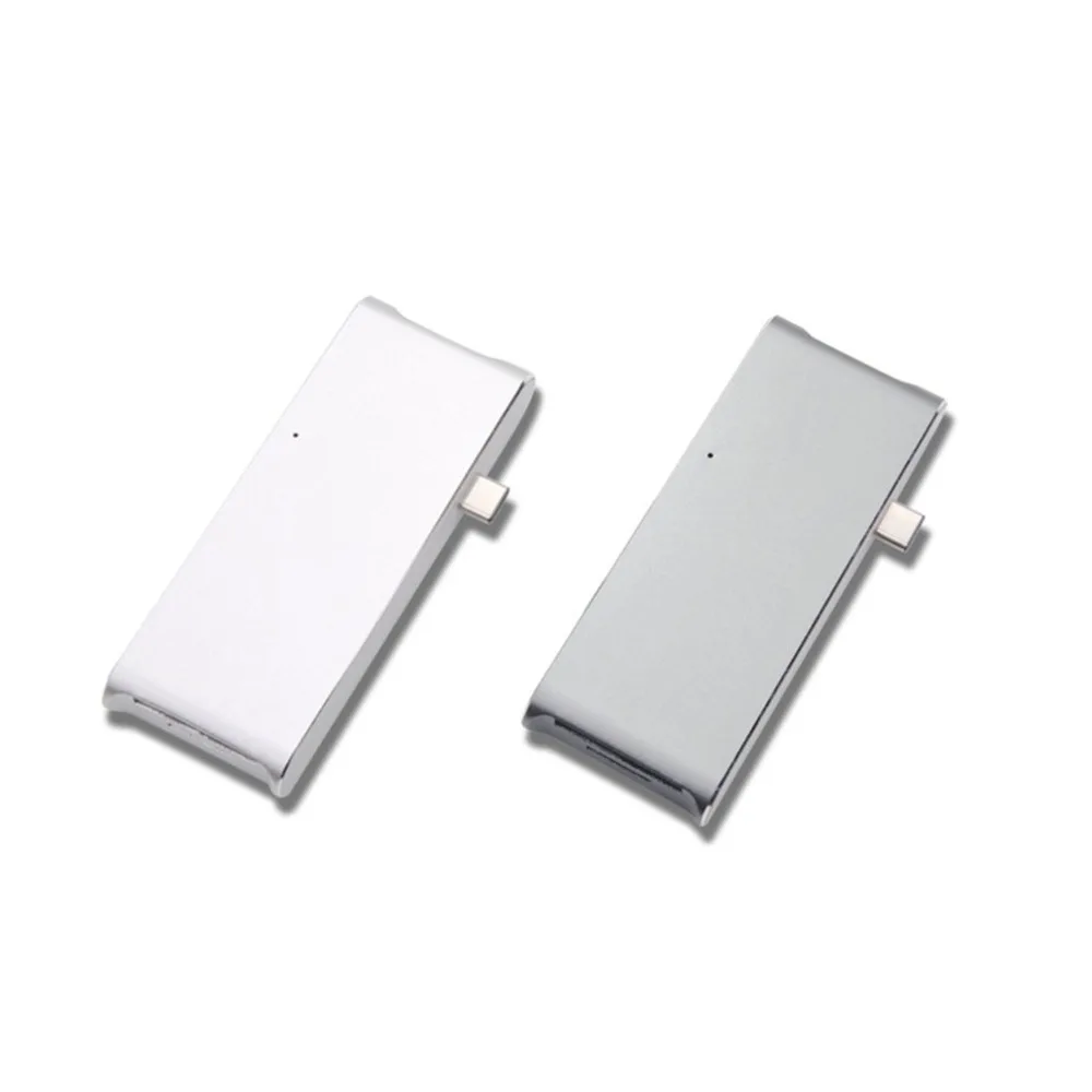 YC204 алюминиевый сплав type-C концентратор USB 3,0 type-C 4K видео HD выход TF кардридер usb-c концентратор адаптер для Apple MacBook
