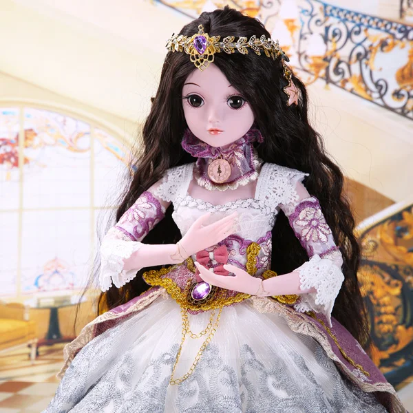 Blanche UCanaan 1/3 BJD кукла 60 см/23,6 ''Высота 19 шарнирные куклы(парик Обувь Одежда волосы глаза макияж) коллекция игрушек - Цвет: Blanche