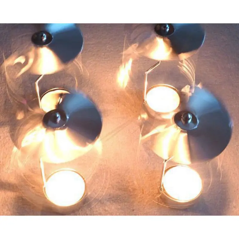 Rotary Metal Spinning Candle Holder With Tea Light Christmas Gift Windmill Carousel candlestick Valentine's Day Gift home decor Rotary Metal Spinning Candle Holder With Tea Light Christmas Gift Windmill Carousel candlestick Valentine's Day Gift home decor