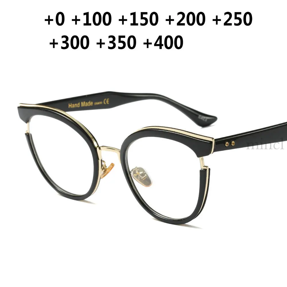 Ретро Классические со стразами Кот прогрессивные модные очки для чтения для мужчин и женщин цветные мульти-фокус Выпускной очки NX