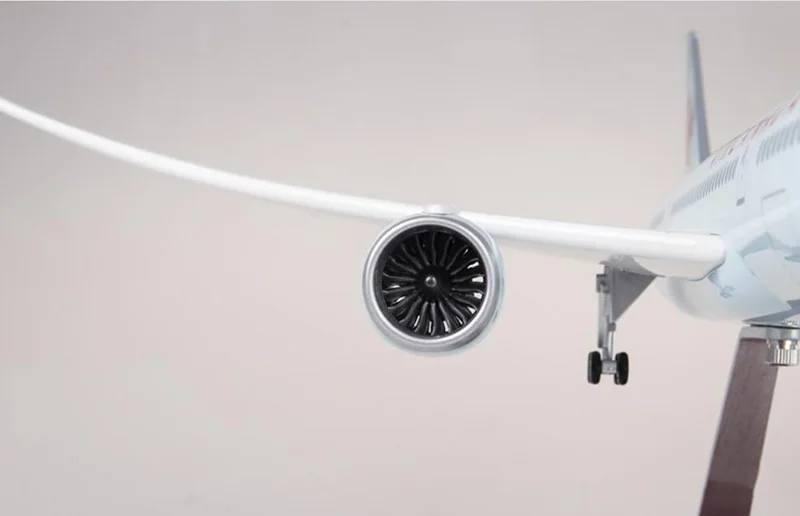 47 см сплав самолета 1:130 масштаб моделирование Boeing B787 модель самолета Канада авиалиний проблесковый маячок и колесо литья под давлением пластиковый самолет