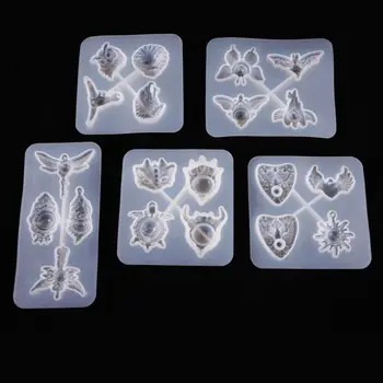 

Crystal Epoxy Resin Mold Devil Eye Pendant Casting Silicone Mould Making Tool