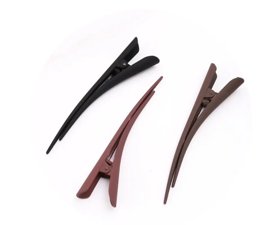 Pregadeira de cabelo mate cor morandi simples e versátil_voghion.com