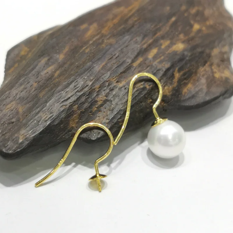 

10 шт., серебряные застежки для сережек с крышками