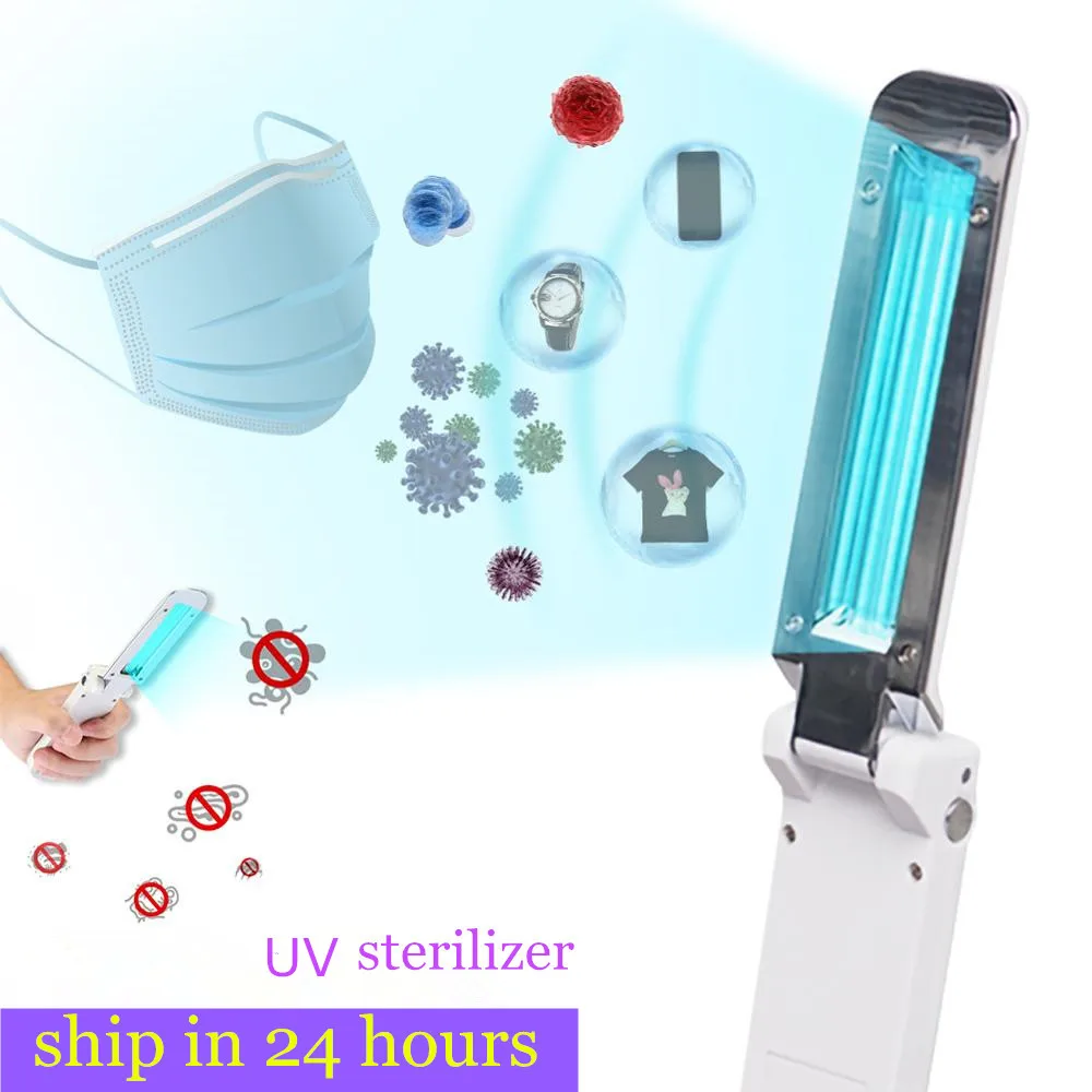 

Portable USB UV Sanitizer Lamp LED Ultraviolet Sterilization UV Sanitizer Light Cold Cathode UV Lamp Germicidal Bacterial Killer