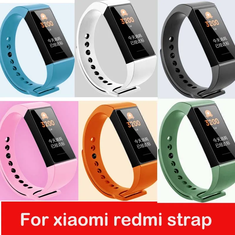 Новое поступление 2020 резиновый спортивный сменный ремешок для Xiaomi redmi