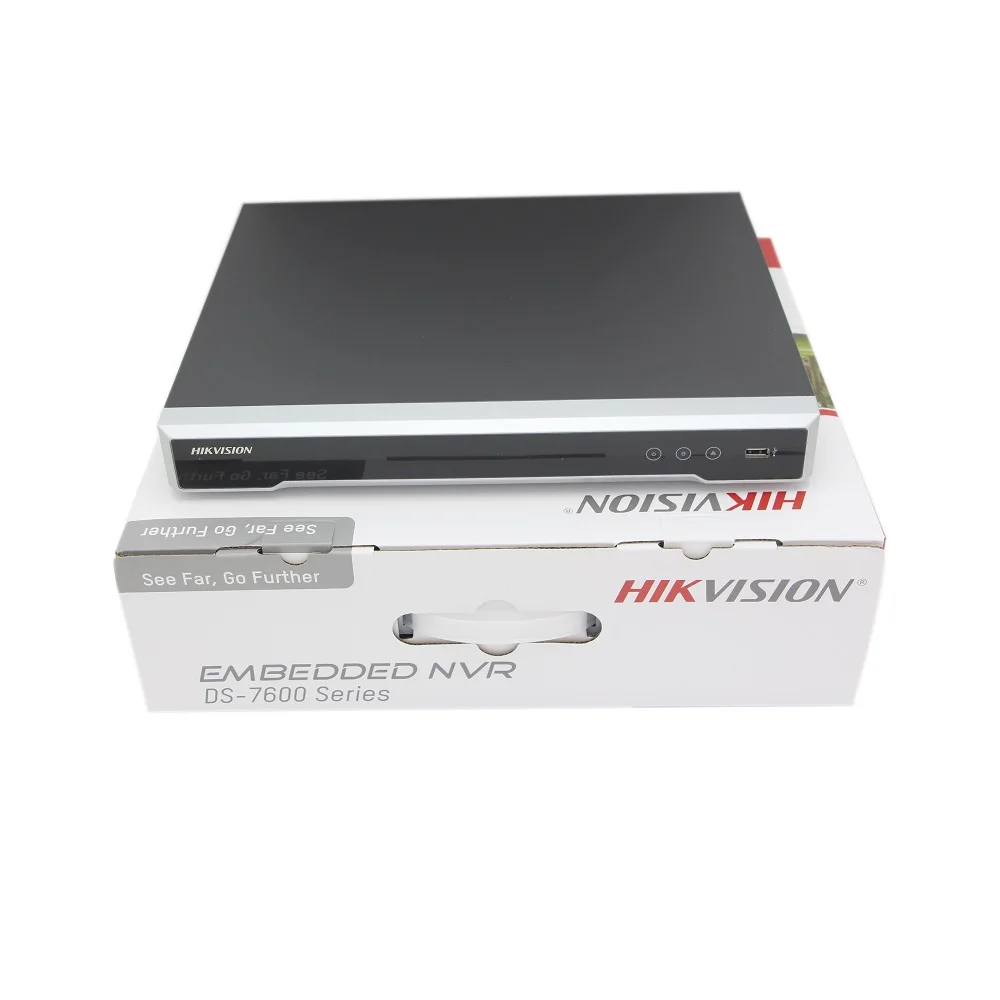 NVR16CH Hikvision наружняя камера видеонаблюдения POE до 8-ch 1080p декодирования Ёмкость