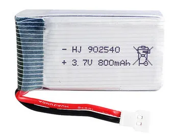 Золотой 3,7 в 800 мАч 25c lipo Батарея для Syma X5 X5C X5C-1 X5SC X5SW X5S V931 H5C CX-30 CX-30W запасные части для радиоуправляемого квадрокоптера Запчасти 902540 1 шт - Цвет: Золотой