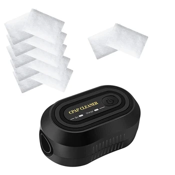 

-CPAP Cleaner Suits for CPAP Machine Mask Regular & Heated Hose Pipe Tube Add 12Pcs Filters Cotton