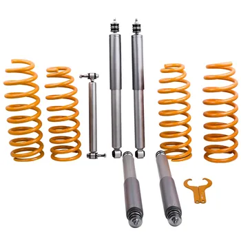 

Suspension Lift Kit Coil Springs Shock Absorbers For Toyota Landcruiser 80 100 Series HZJ80R FZJ105 2" 50mm
