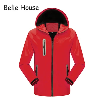 

Stylish Concise Camp Skiing Outing Warm Breathable Plush Jacket Mountain Climb Fish Waterproof Cold Hooded Design Coat OUJA0009