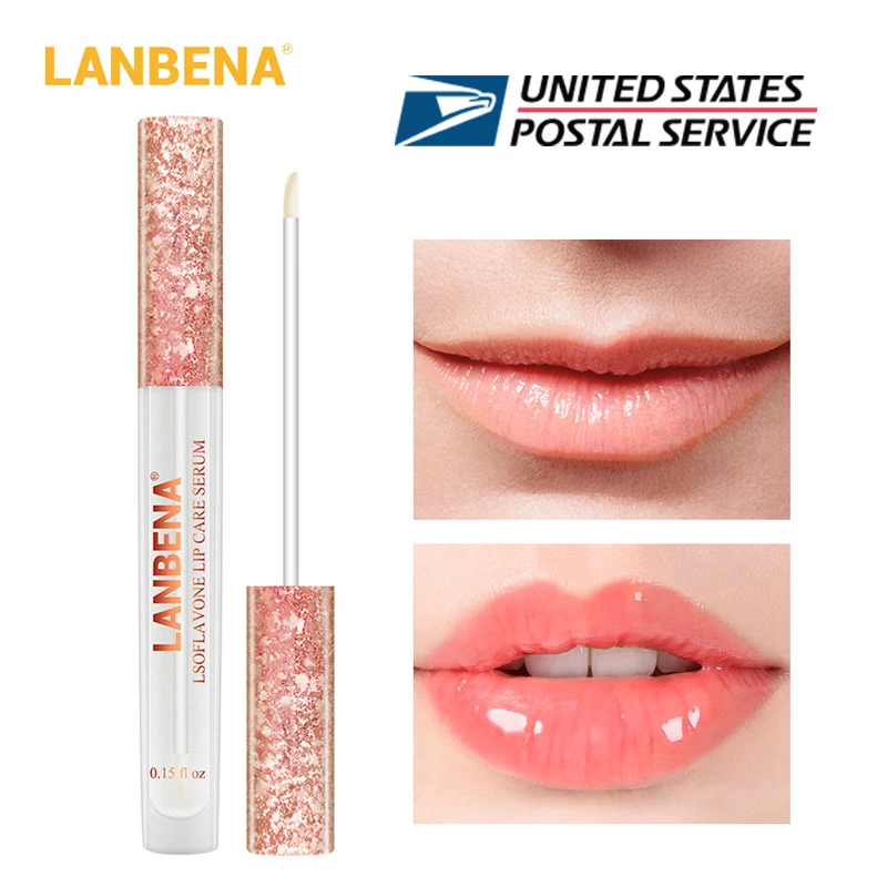 

Anti-drying Shimmer Moisture lipstick Isoflavone Plumper Lip Care Serum Lasting Moisturizing Lip Fine Lines Lip Balm