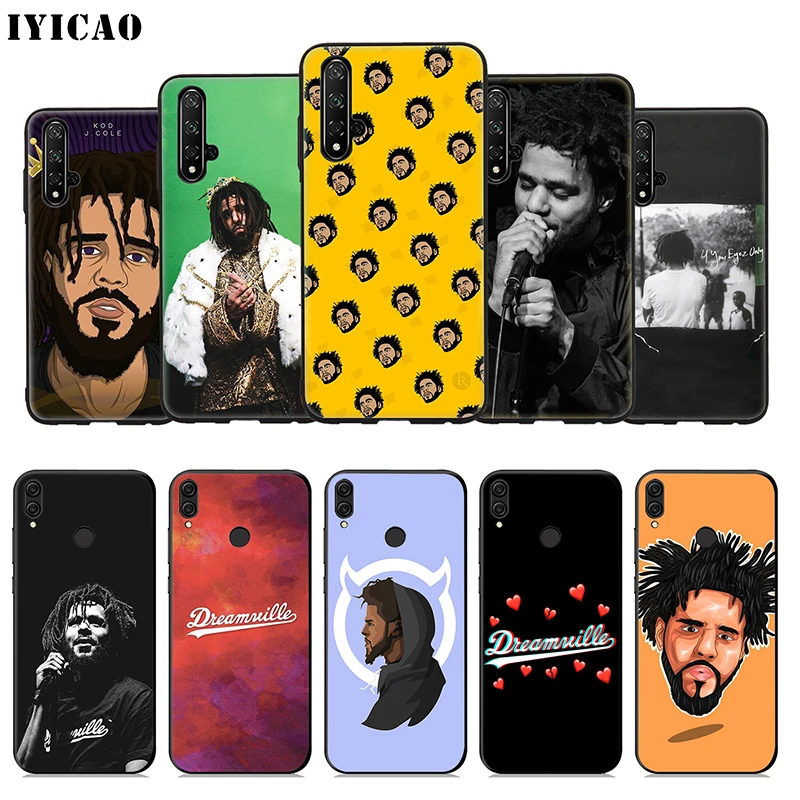 IYICAO J. Cole Jcole Rapper мягкий чехол для huawei Honor 20 10 9X9 8X 8C 8 7X 7A 6A Lite Pro View Note телефона |